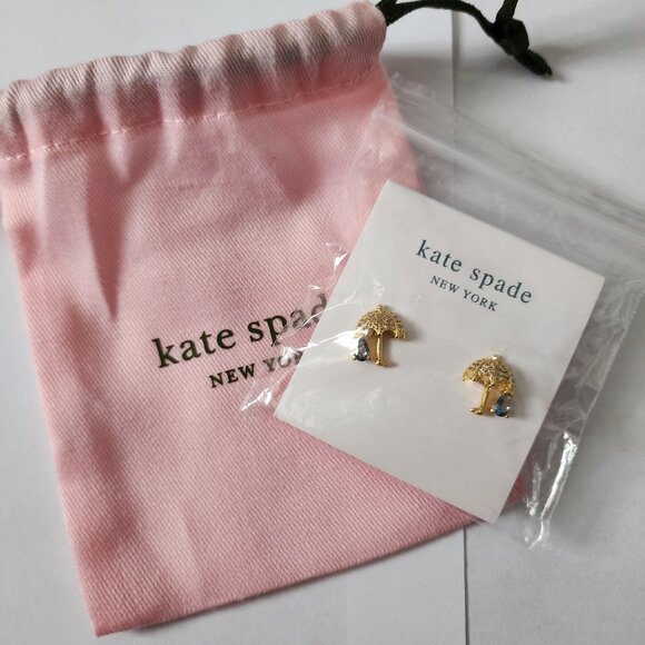 kate spade Jewelry - ☔︎︎ NWOT Kate Spade, Rain or Shine Earrings ☔︎︎